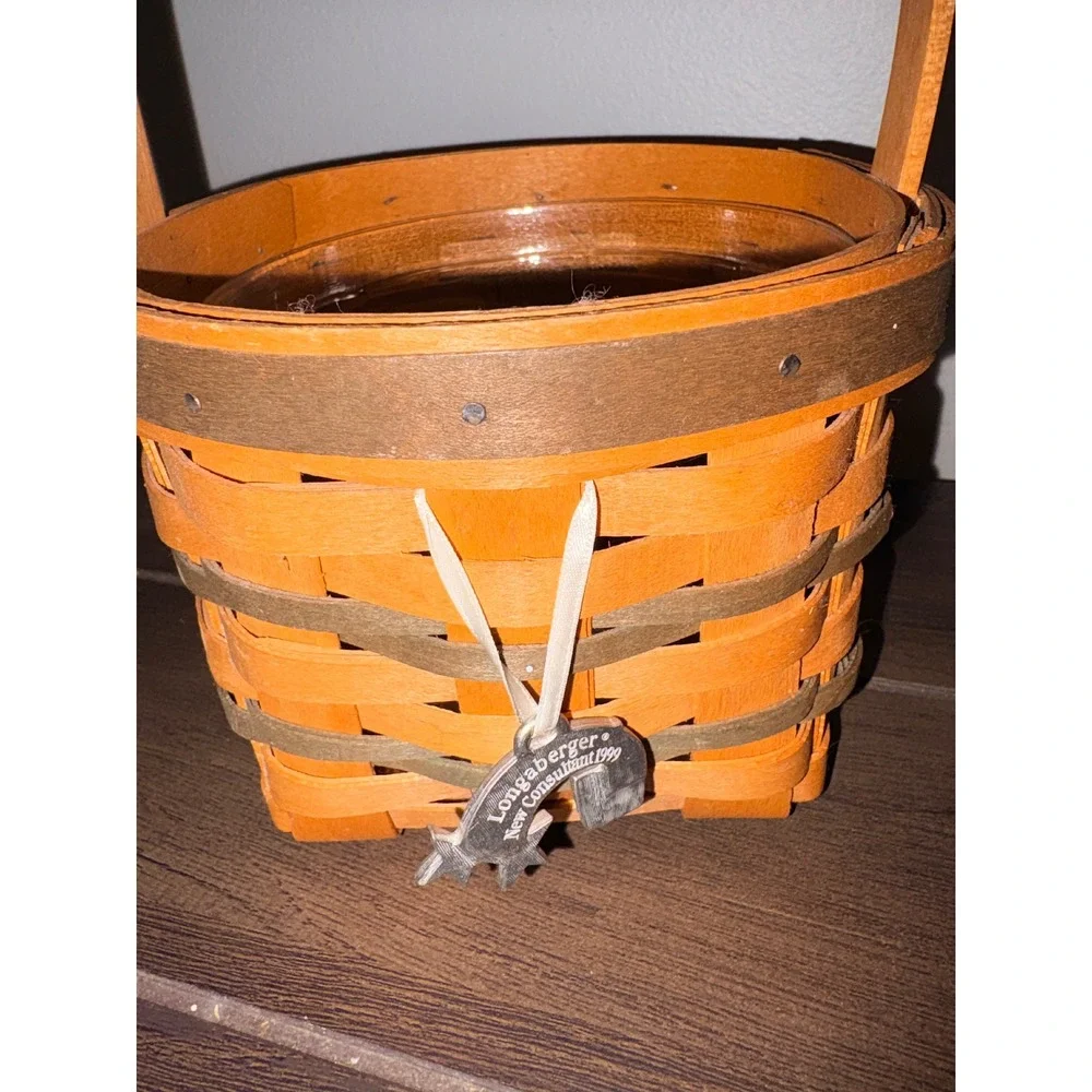 Longaberger handwoven baskets